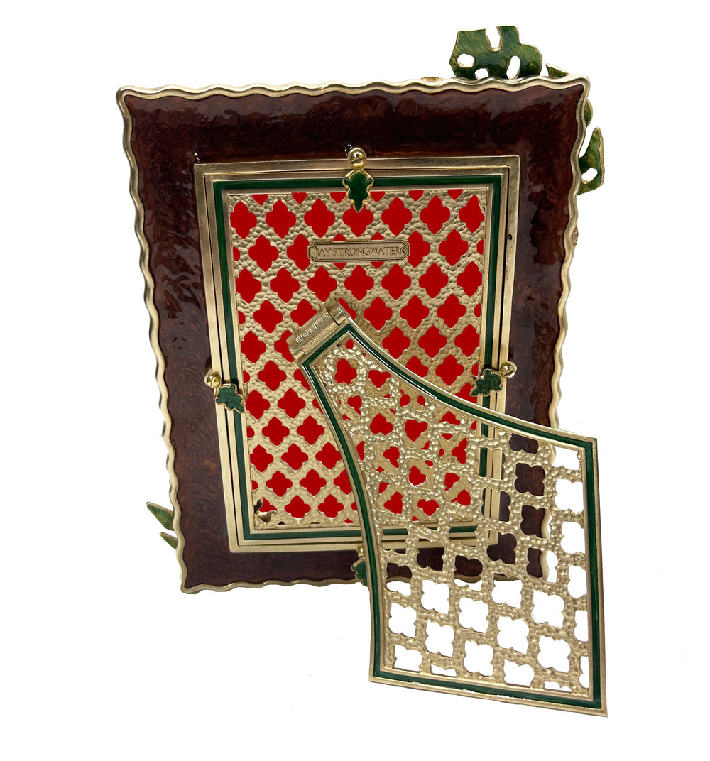 Orion Leopard Print and Palm Leaf 5" x 7" Frame