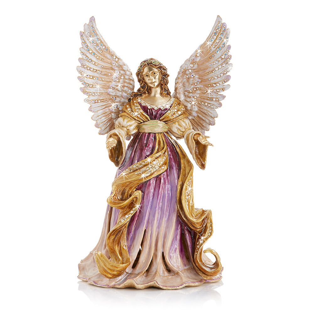 Renaissance Angel Musical Figurine – Jay Strongwater