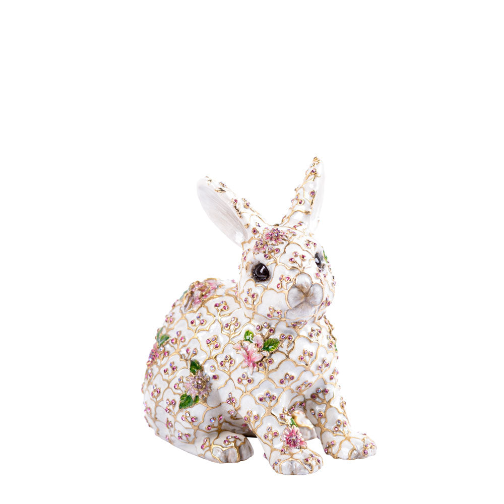 Jing Floral Rabbit Figurine – Jay Strongwater