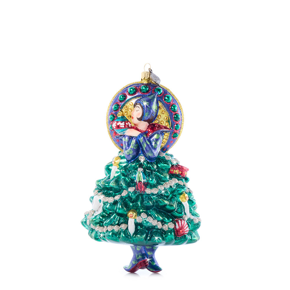Nouveau Christmas Glass Ornament – Jay Strongwater