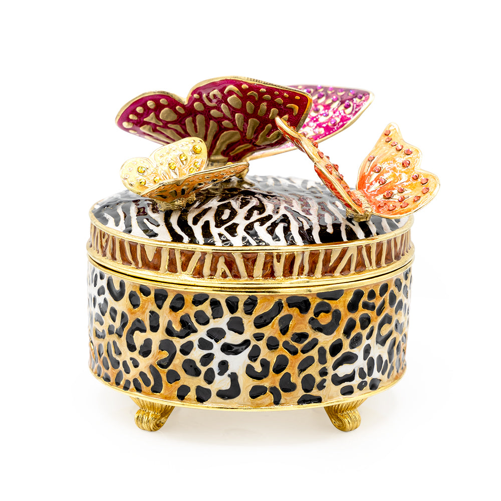 Zaya Jungle Box With Butterflies – Jay Strongwater