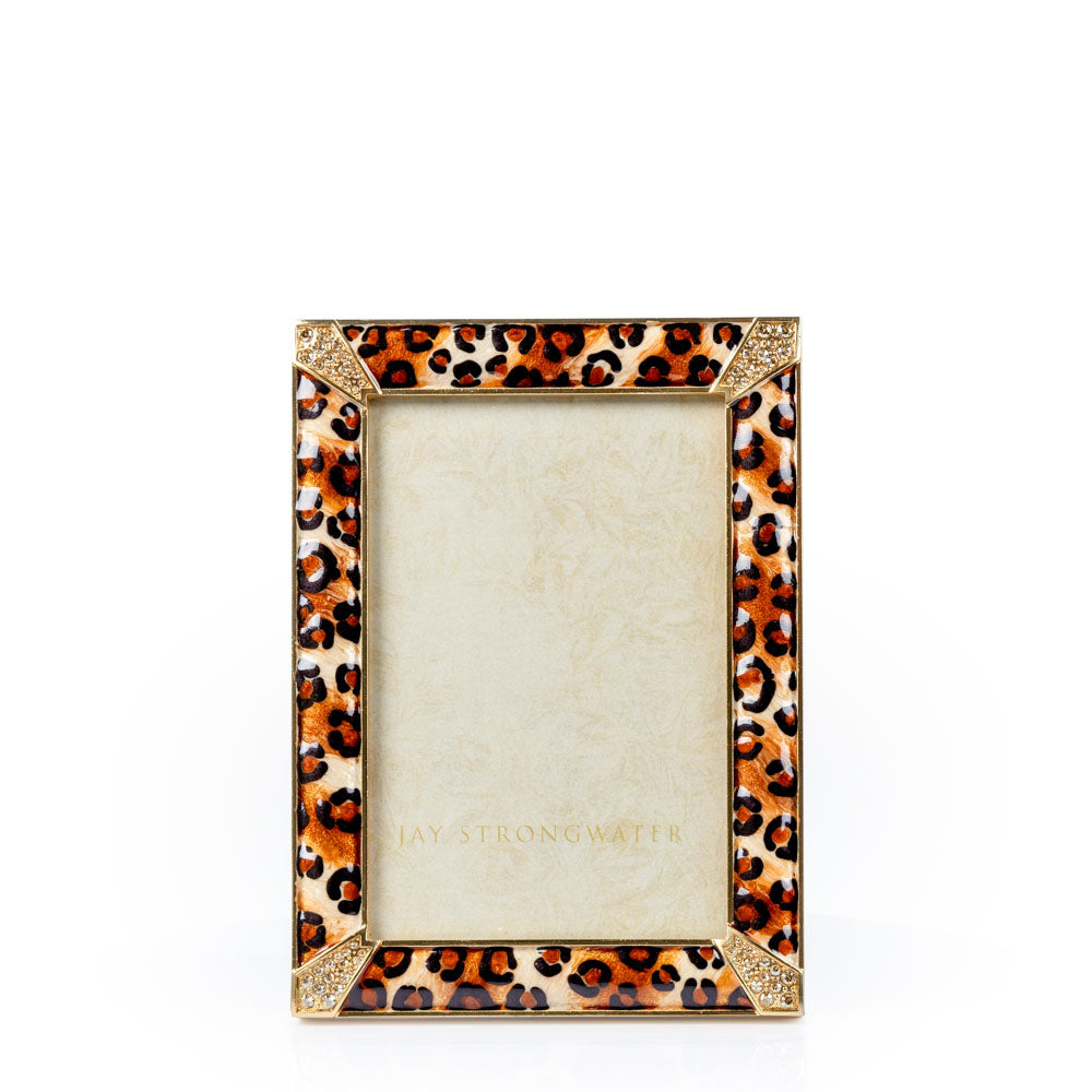 4” x 6” Lavinia Frame - Leopard – Jay Strongwater