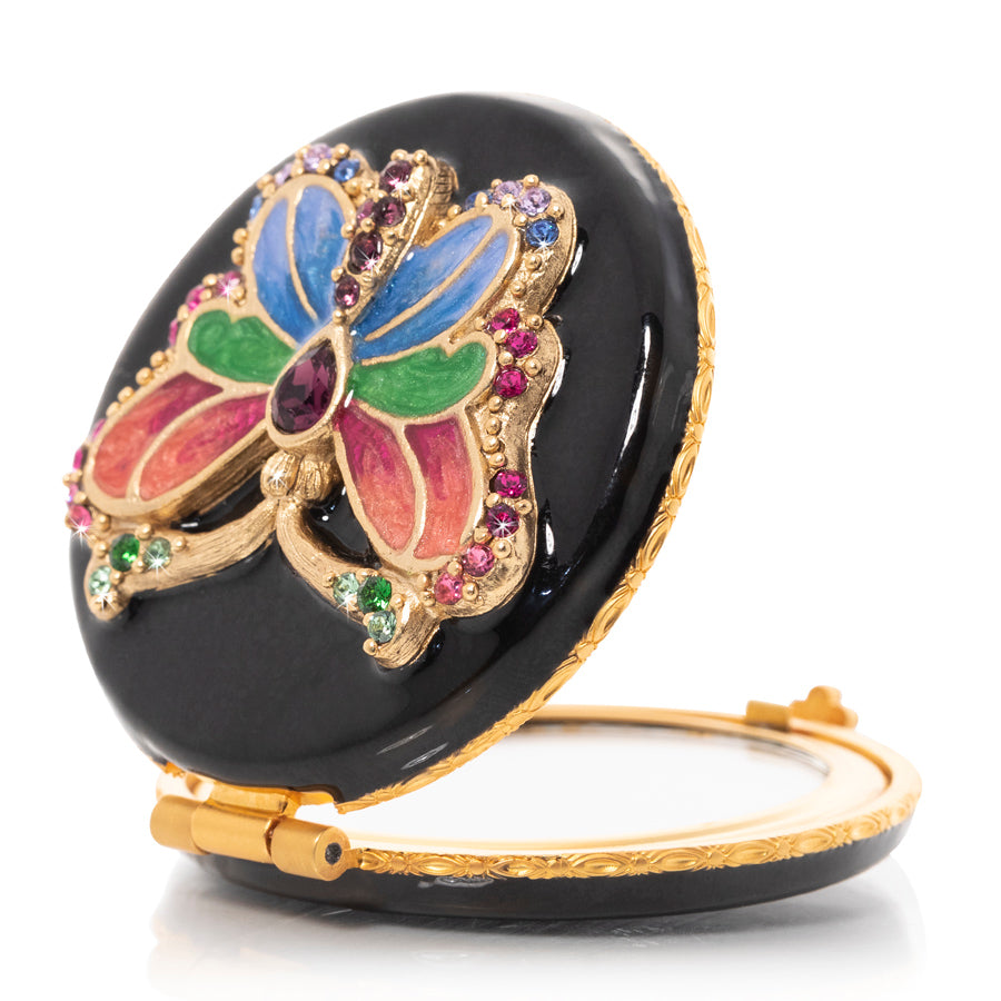Jay Strongwater Jayla Butterfly Compact.