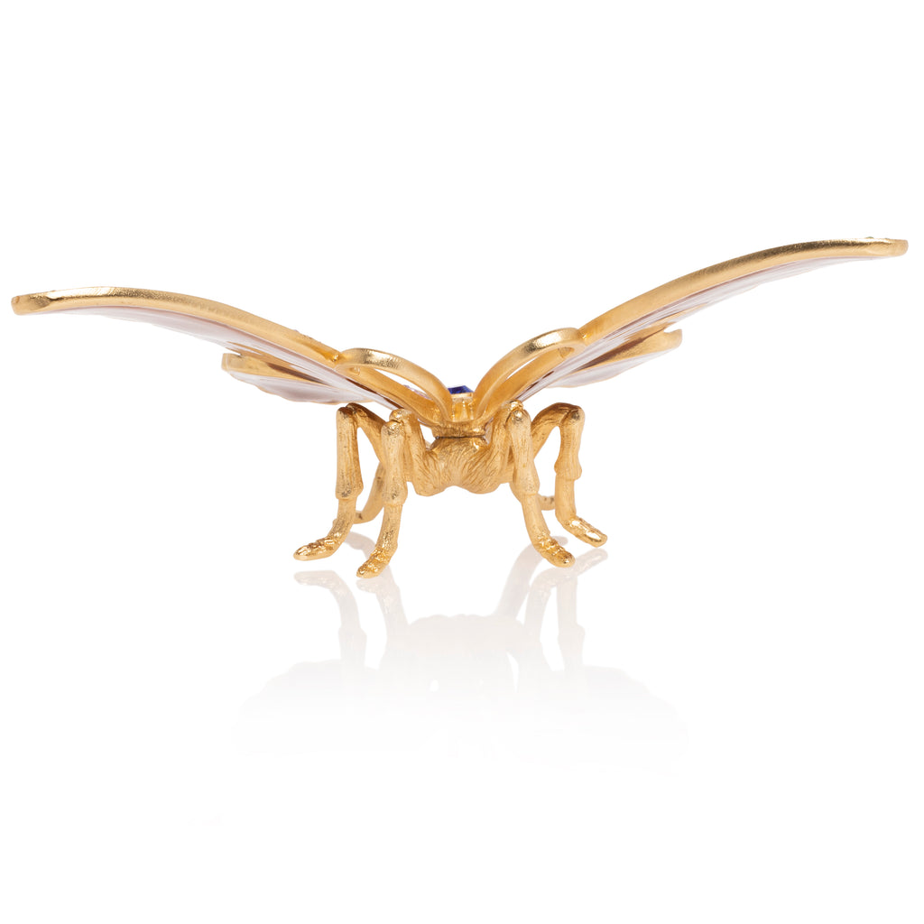 Jay Strongwater Puccini Large Butterfly Figurine.