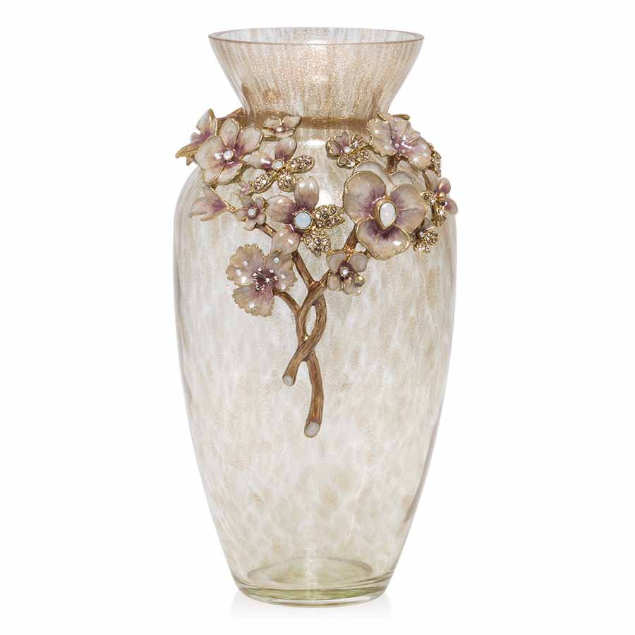 Jay Strongwater Polly Bouquet Vase.