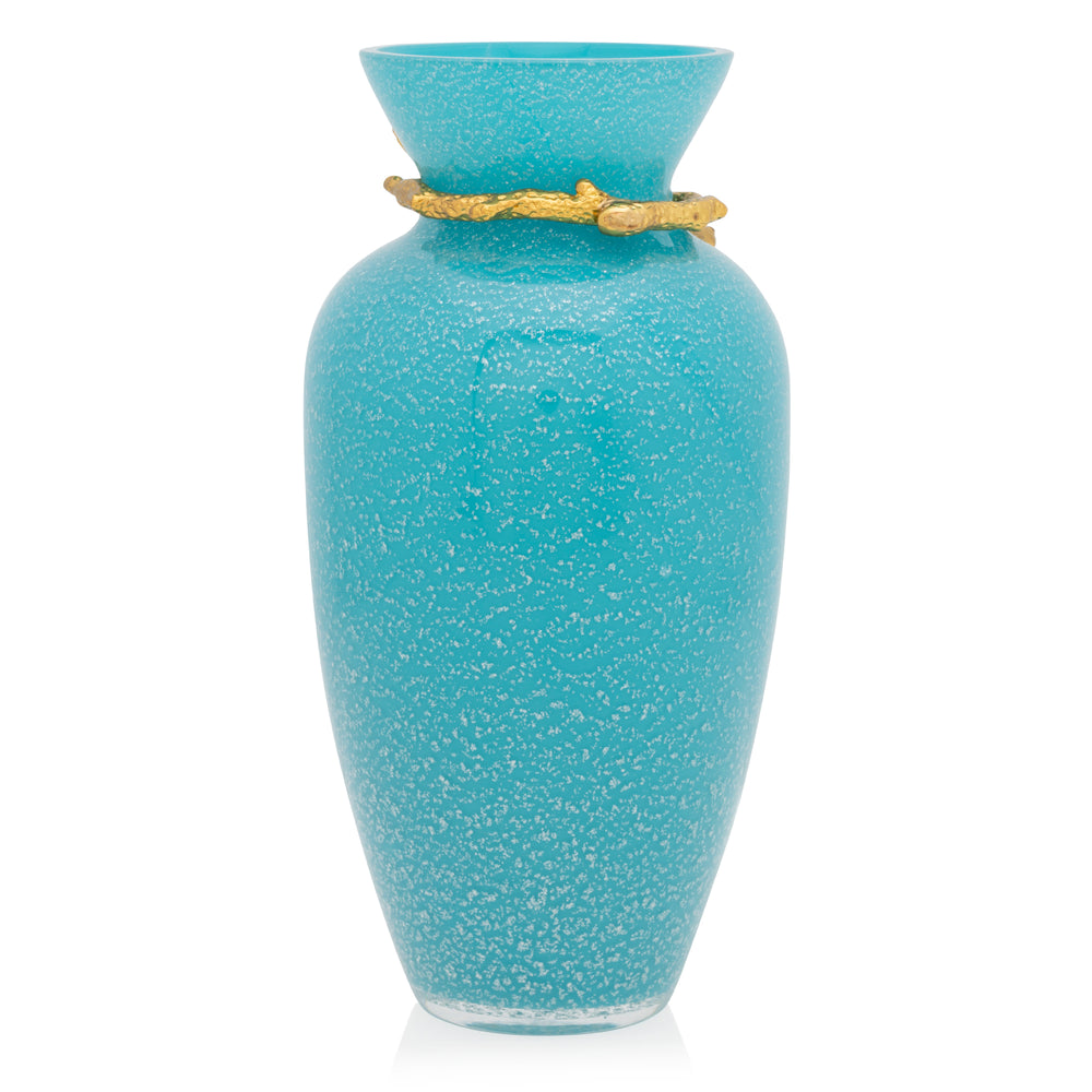 Turquoise Vase - Starfish