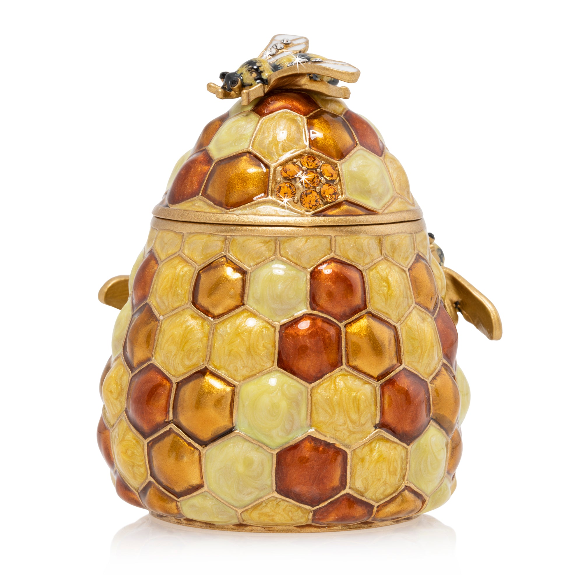 Jay Strongwater Honey Beehive Box.