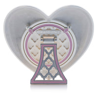 Jay Strongwater Chantal Heart Frame - Pink.