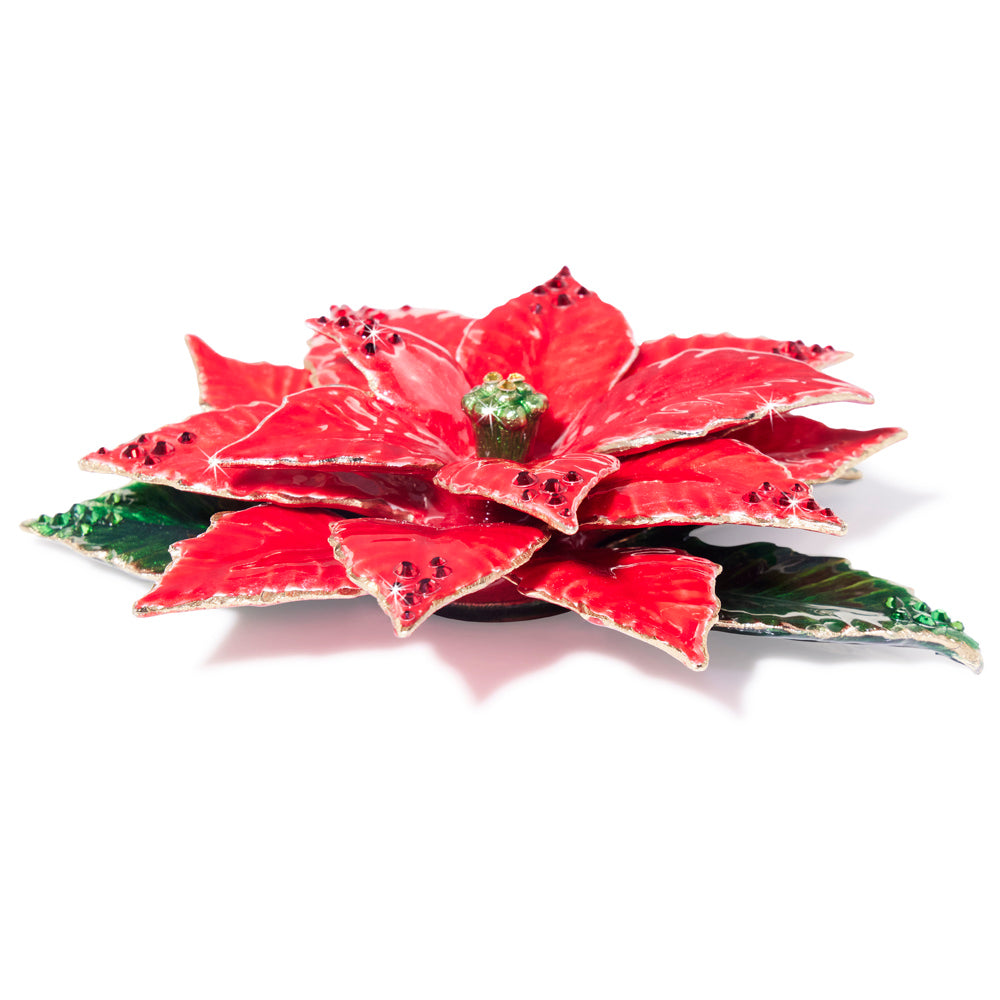 poinsettia flower objet