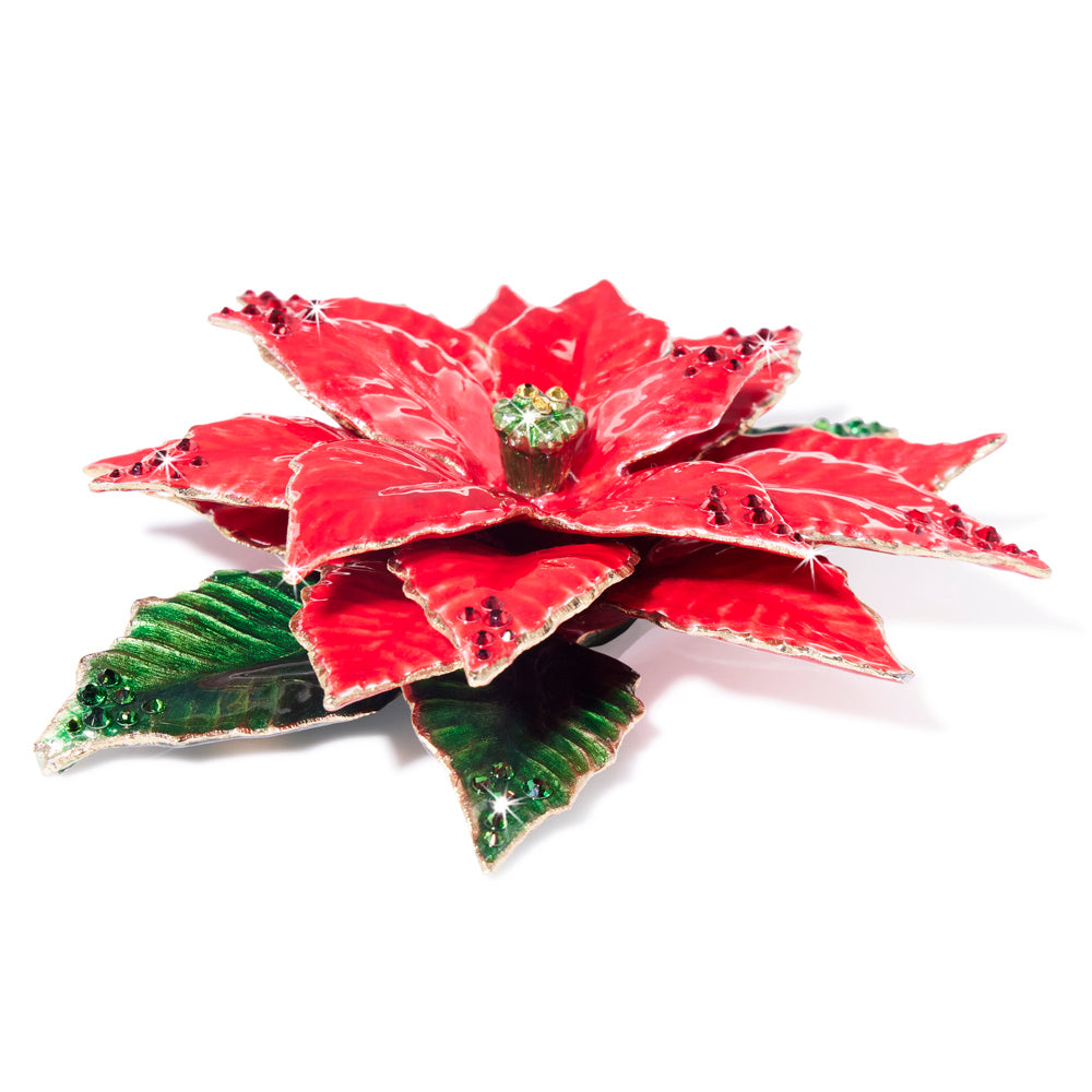 poinsettia flower objet