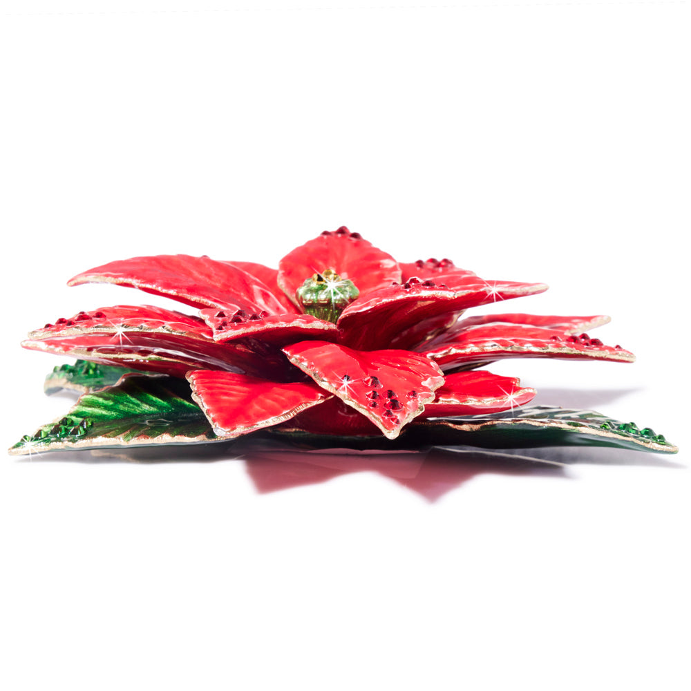 poinsettia flower objet