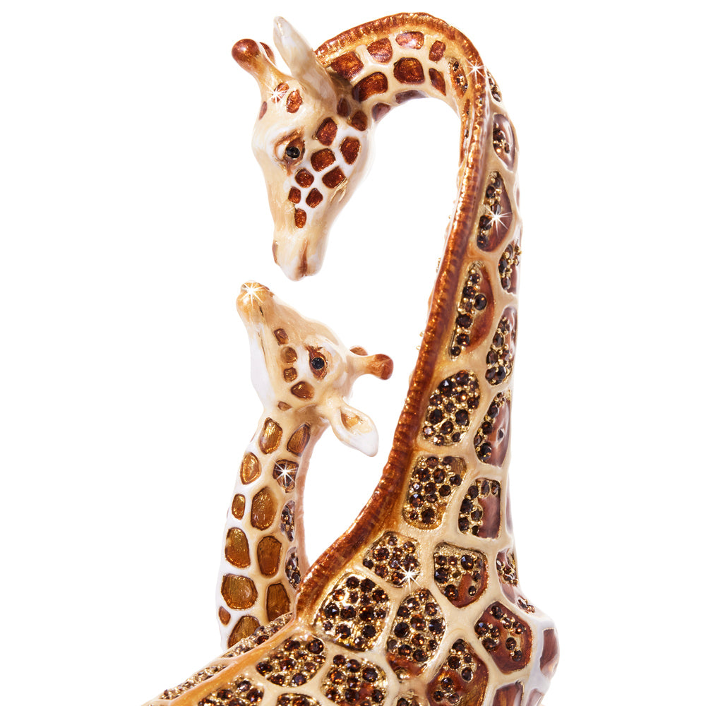 Mother and Baby Giraffe Objet