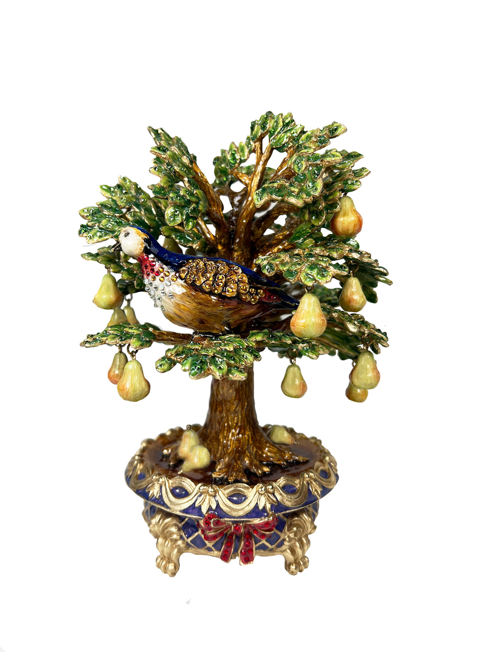 Partridge In A Pear Tree Figurine