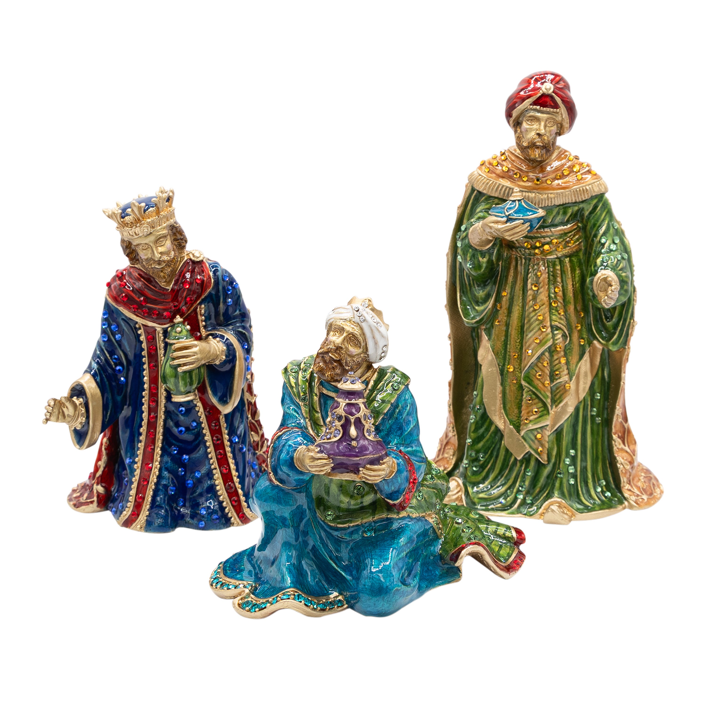 Jay Strongwater Metal 3 Wise Men