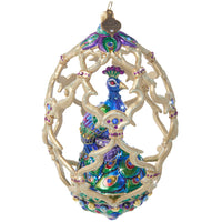 Peacock - Holiday Christmas Ornament