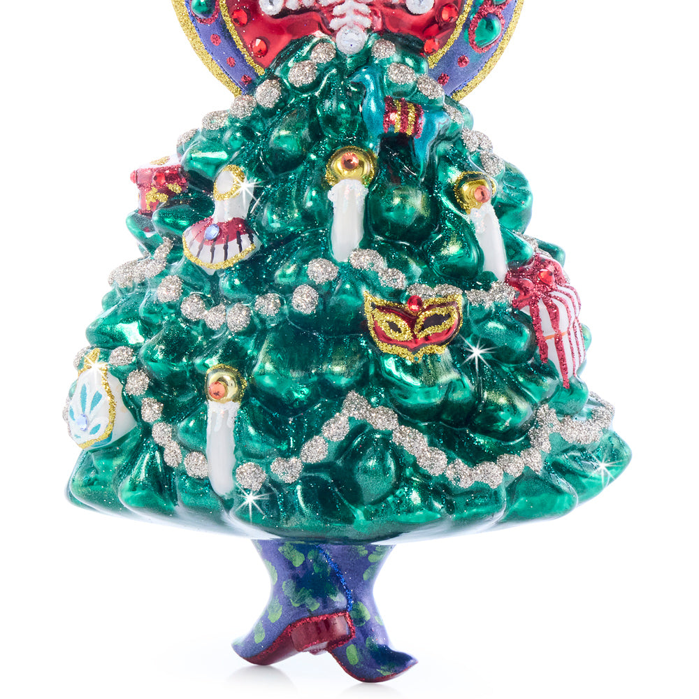 Nouveau Christmas Glass Ornament – Jay Strongwater