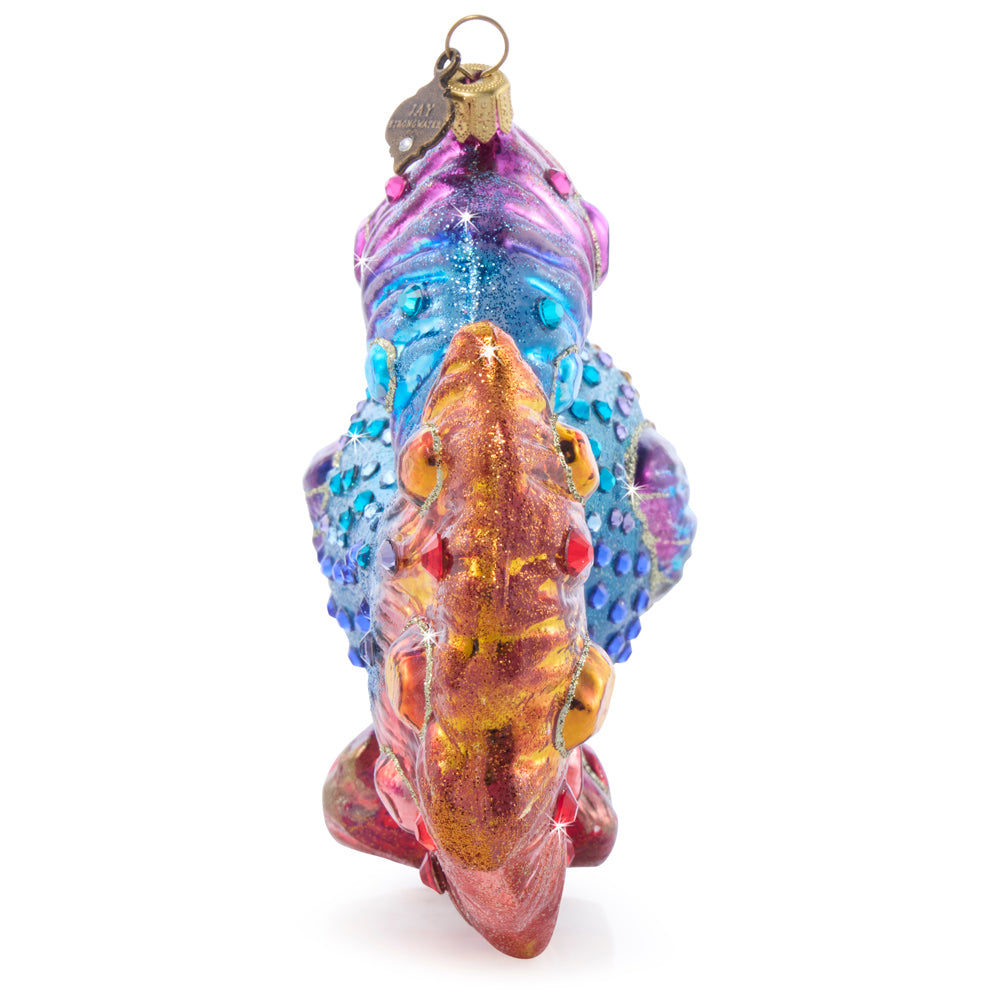 Fancy Fish Glass Ornament