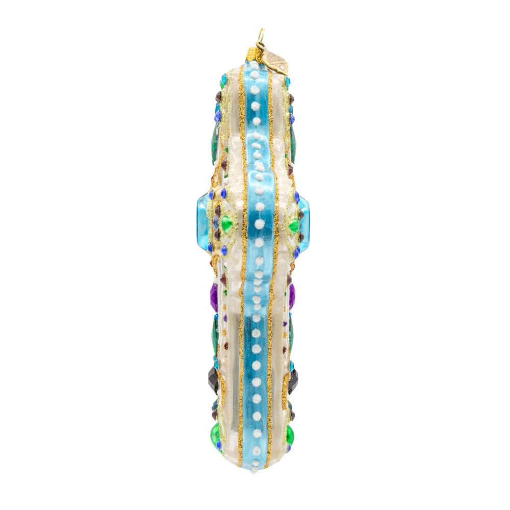 Sacred Jewel Cross Ornament
