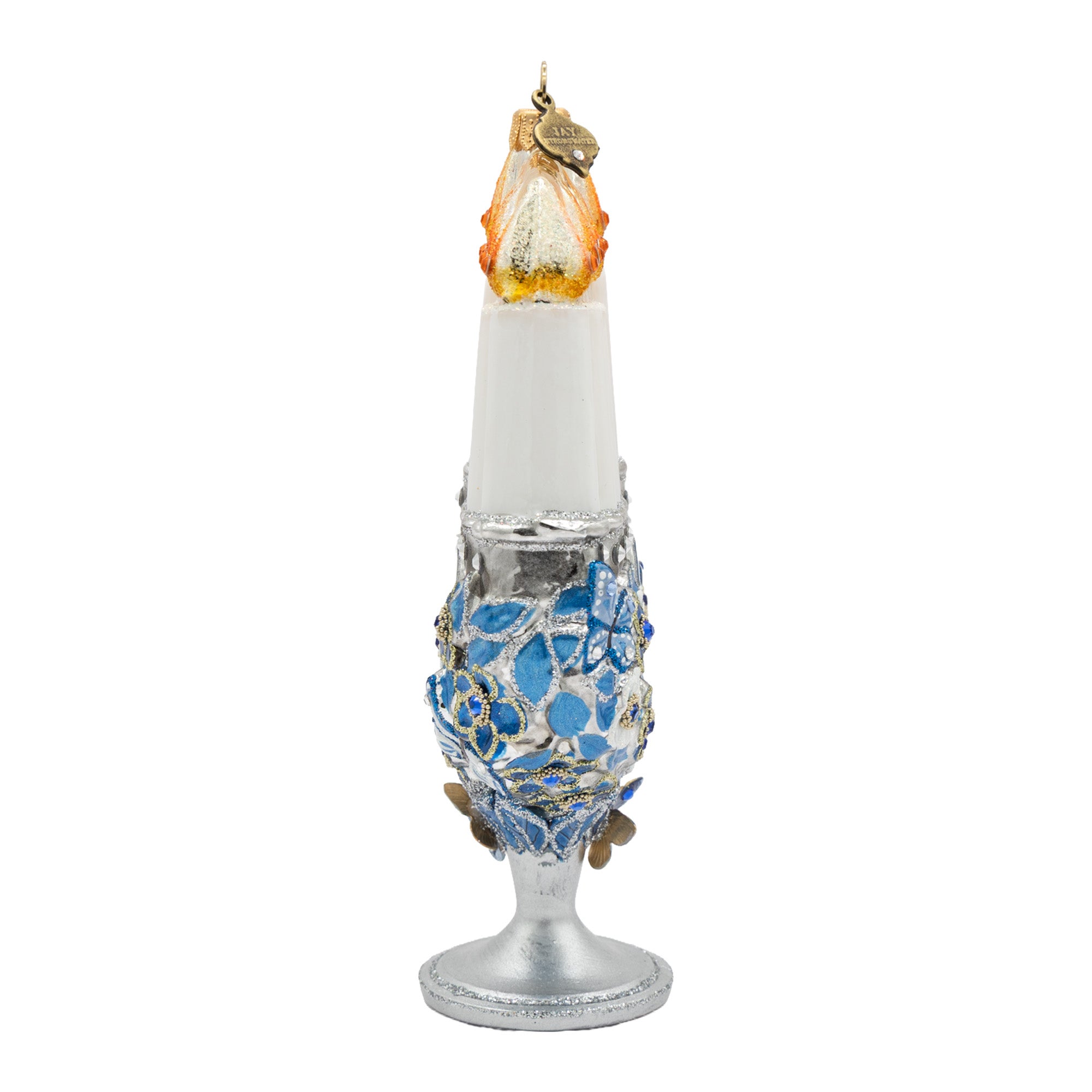 Glowing Menorah Ornament