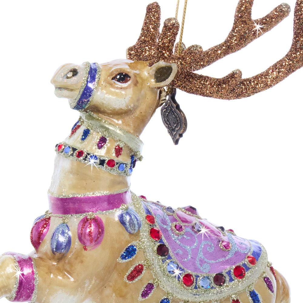 prancer reindeer ornament