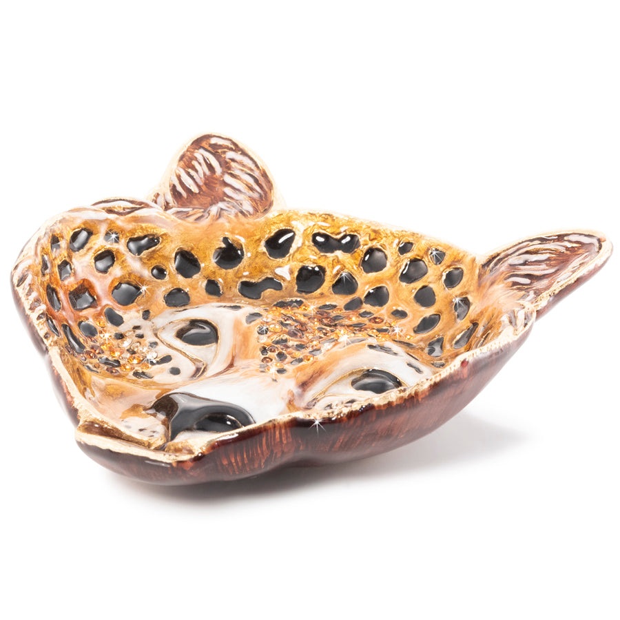 Skye Leopard Trinket Tray