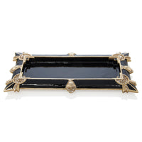 Black and Gold - Vanity Tray