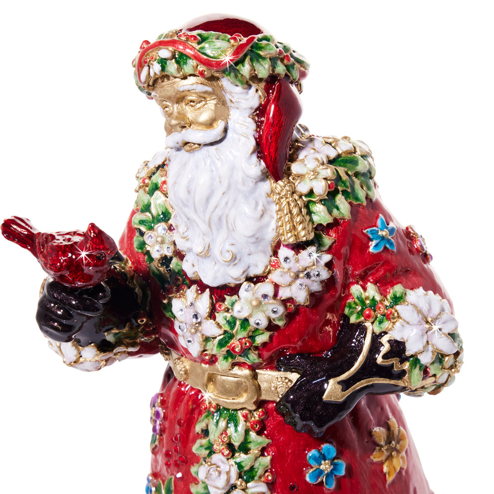 Floral Santa