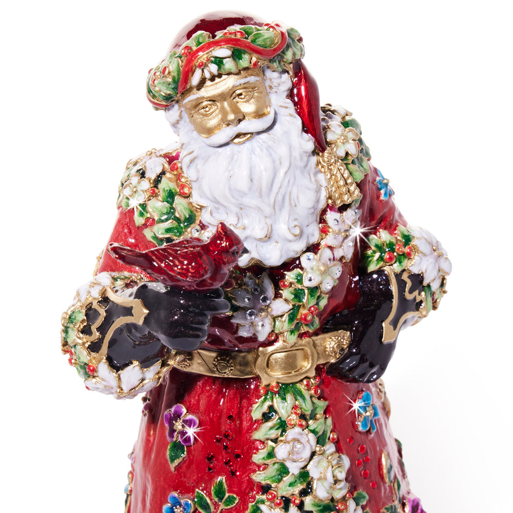 Floral Santa