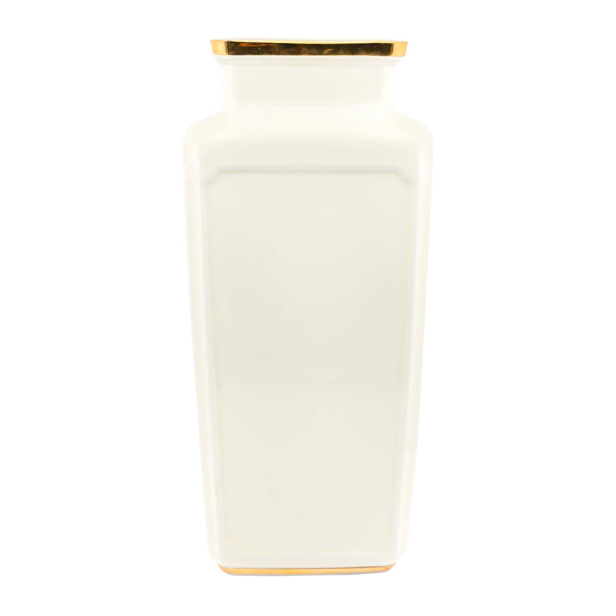 Isolde Hydrangea Square Ceramic Vase