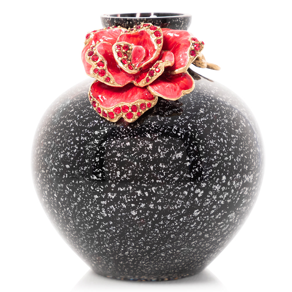 Ayla Small Night Bloom Rose Vase