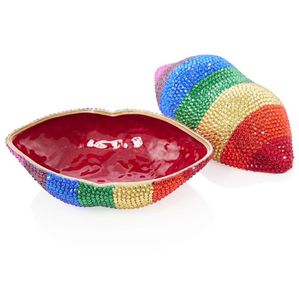 Amy Rainbow Lips Box – Jay Strongwater