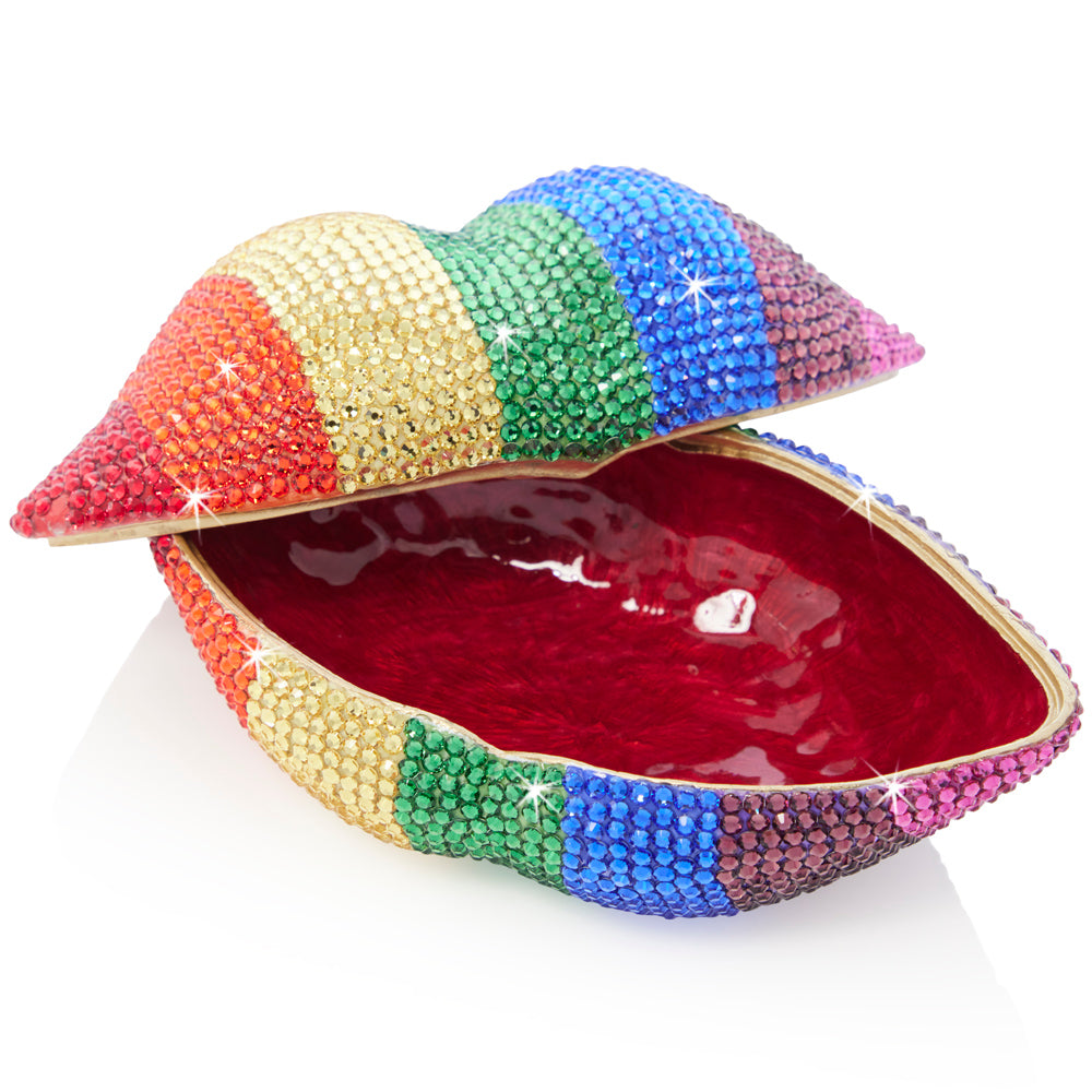 Amy Rainbow Lips Box – Jay Strongwater