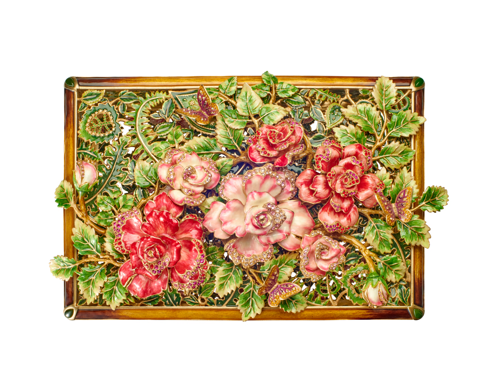 Laura Grand Rose Box – Jay Strongwater Laura Grand Rose Box – Jay Strongwater