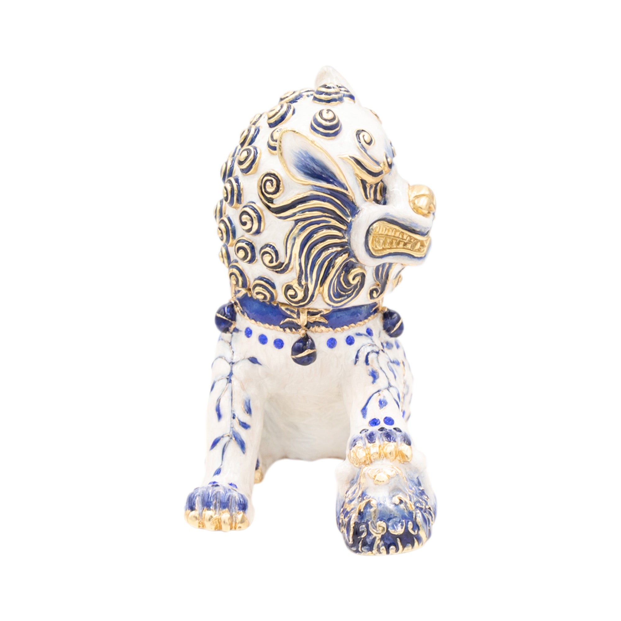 Yin Foo Dog Chinoiserie Box