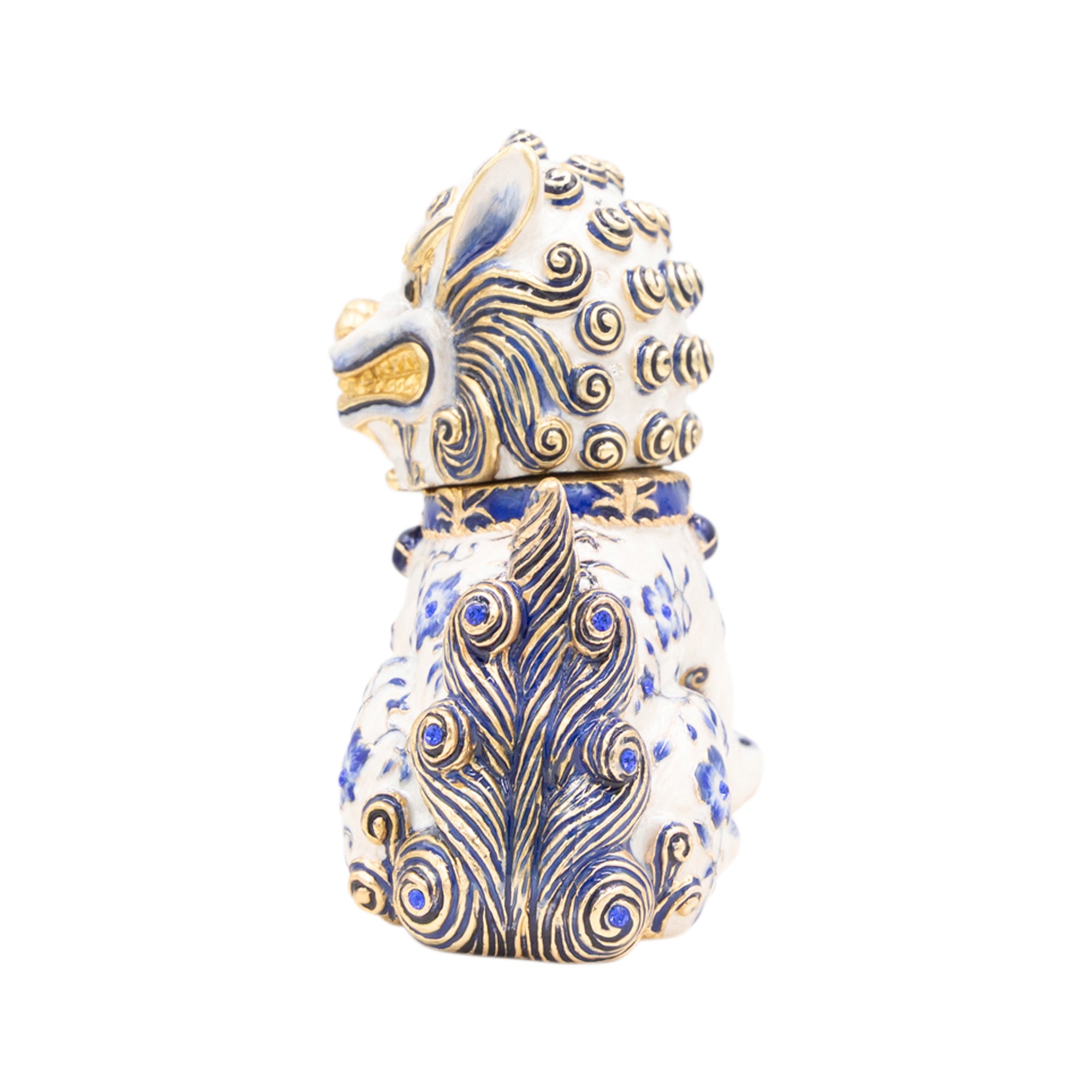 Yin Foo Dog Chinoiserie Box