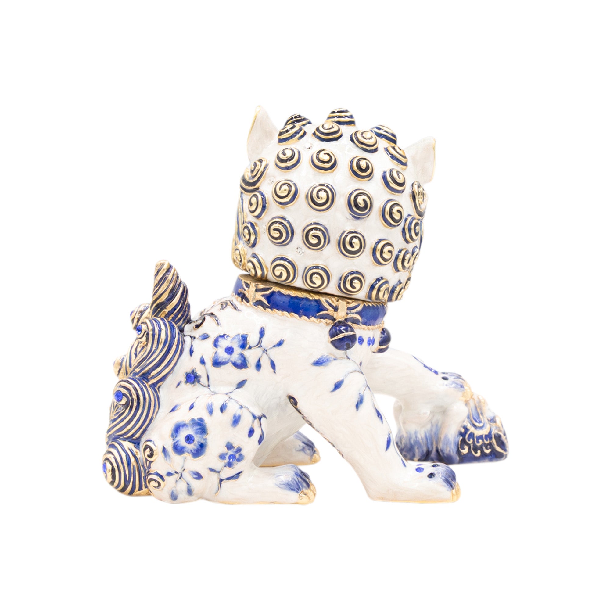 Yin Foo Dog Chinoiserie Box
