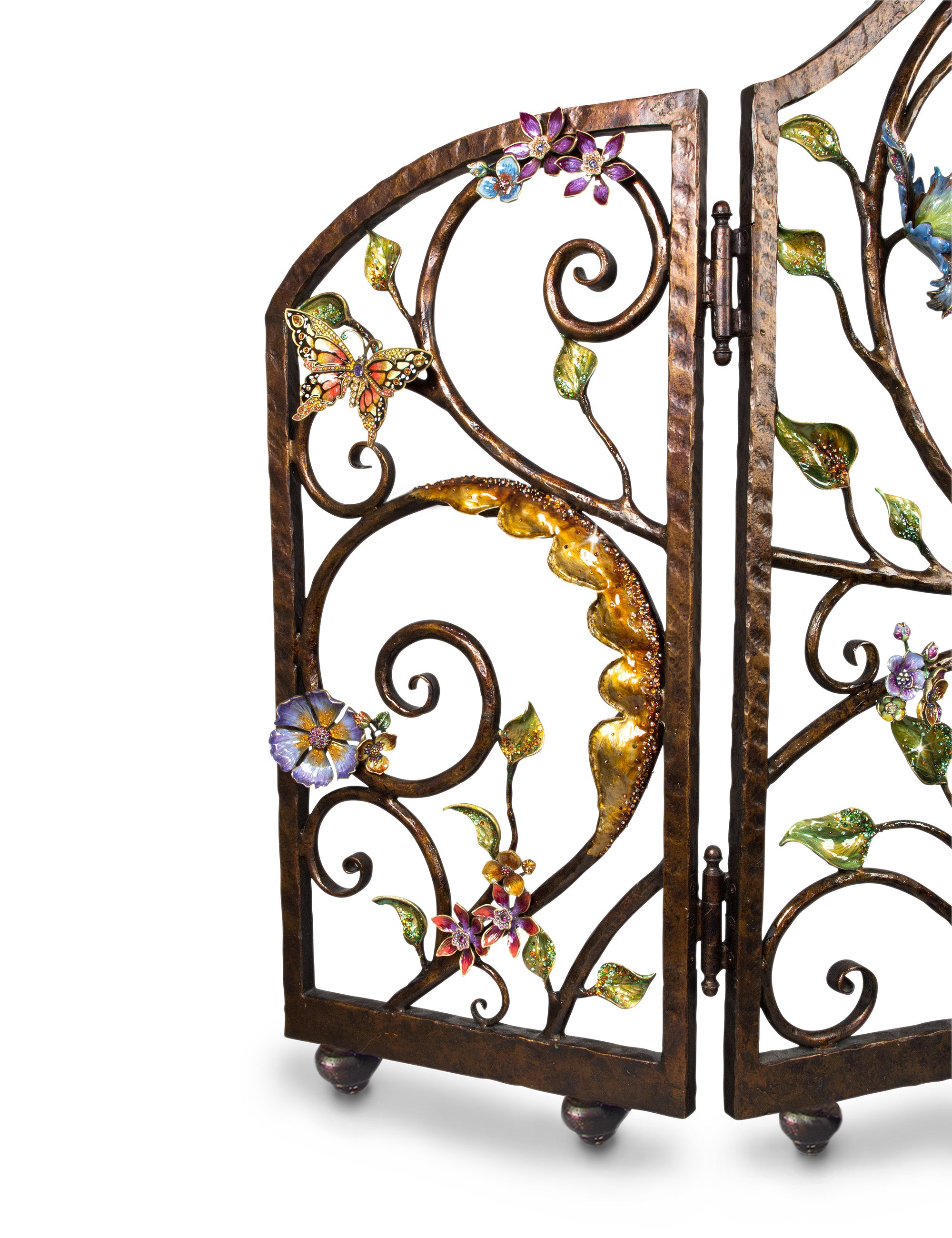 Vincente Fireplace Screen - Flora & Fauna