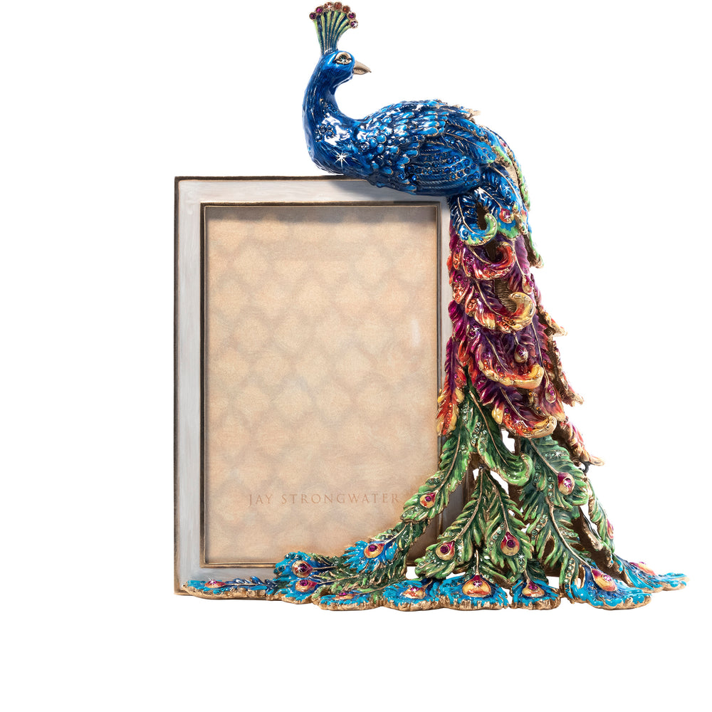 Eve Rainbow Peacock 4" x 6" Frame