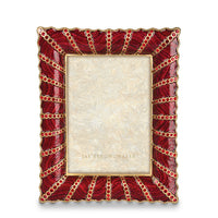 5" x 7" Red and Gold Picture Frame 