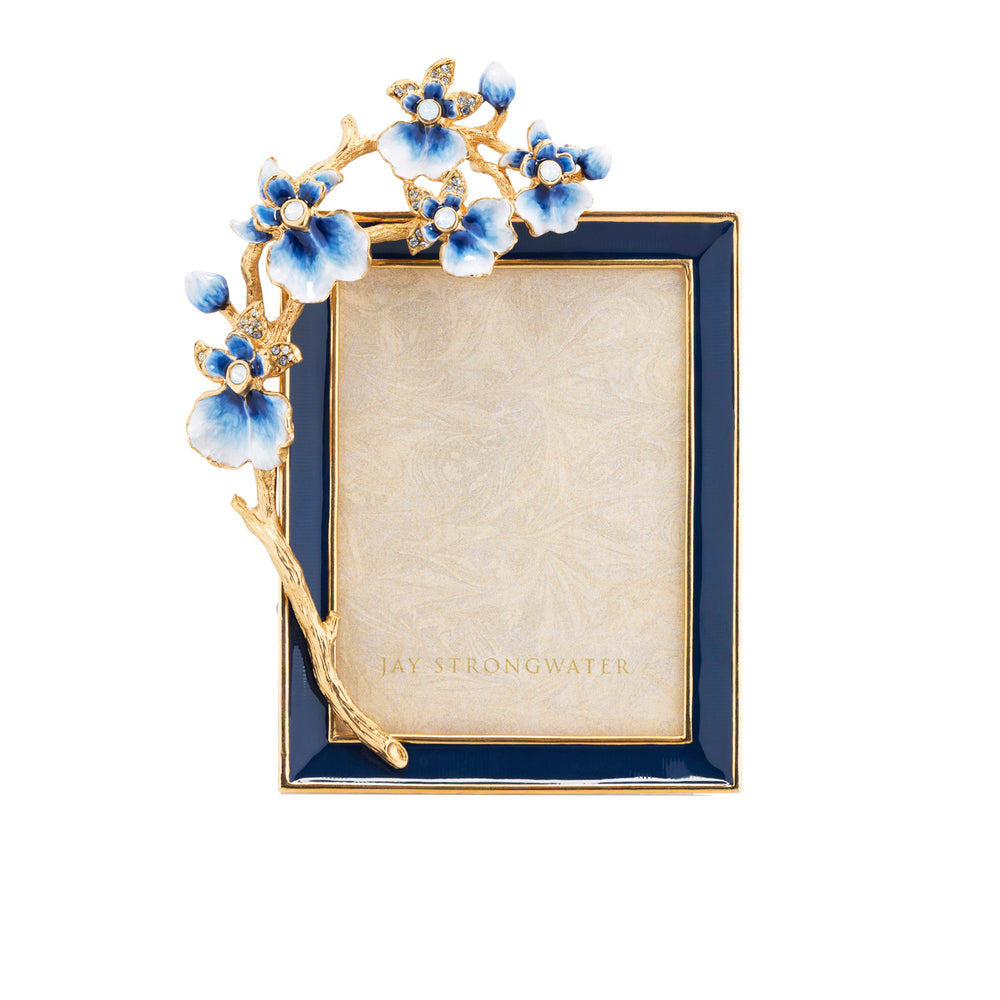 Kelsey Orchid 3" x 4" Frame - Delft Garden