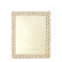 Cream and Gold - Braid - Picture Frame