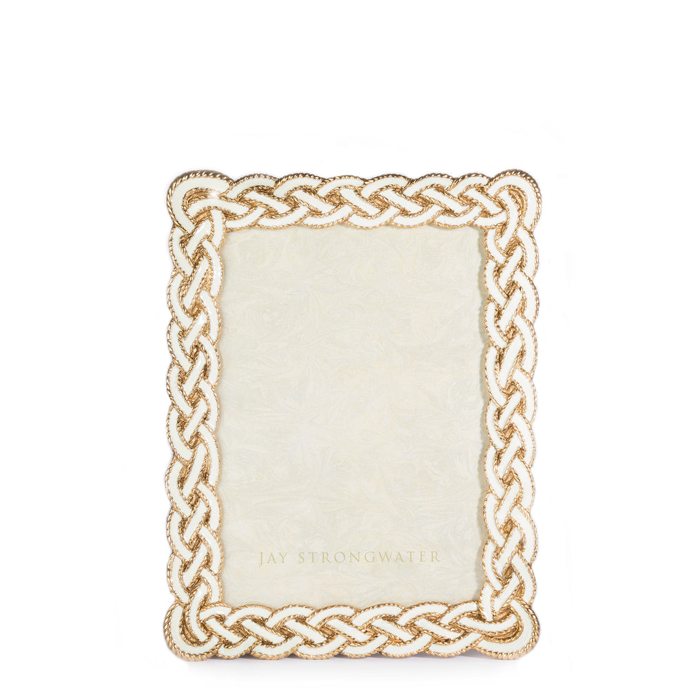 Mika Braided 5" x 7" Frame - Golden