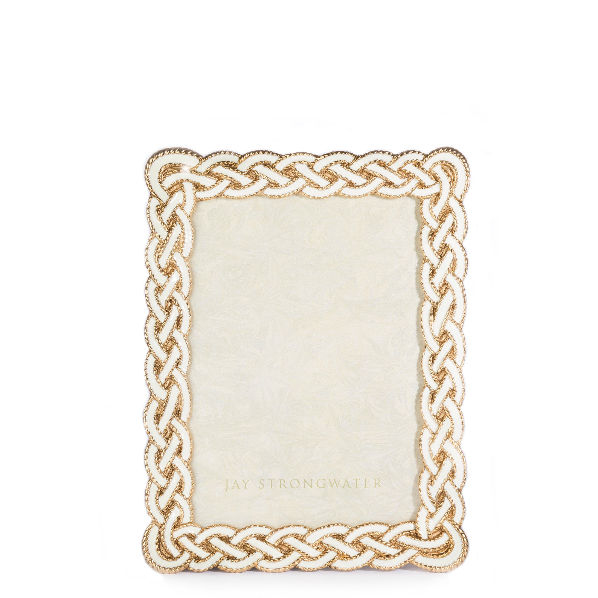 Mika Braided 5" x 7" Frame - Golden