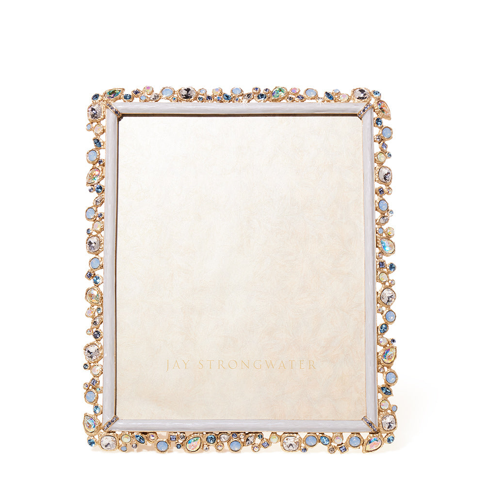 Theo Bejeweled 8" x 10" Frame - Pale Blue