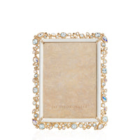 5" X 7" - White Bejeweled - Photo Frame