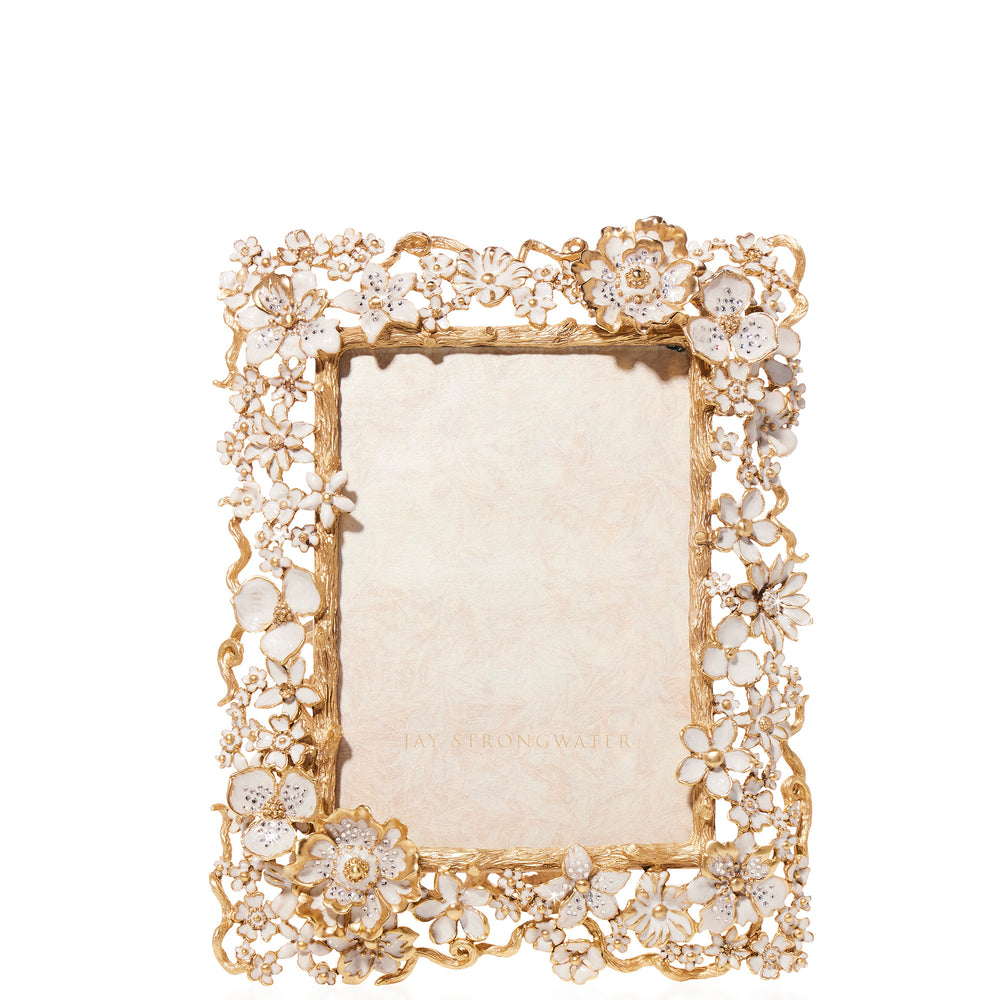Ophelia 5" x 7" Frame - White Opal