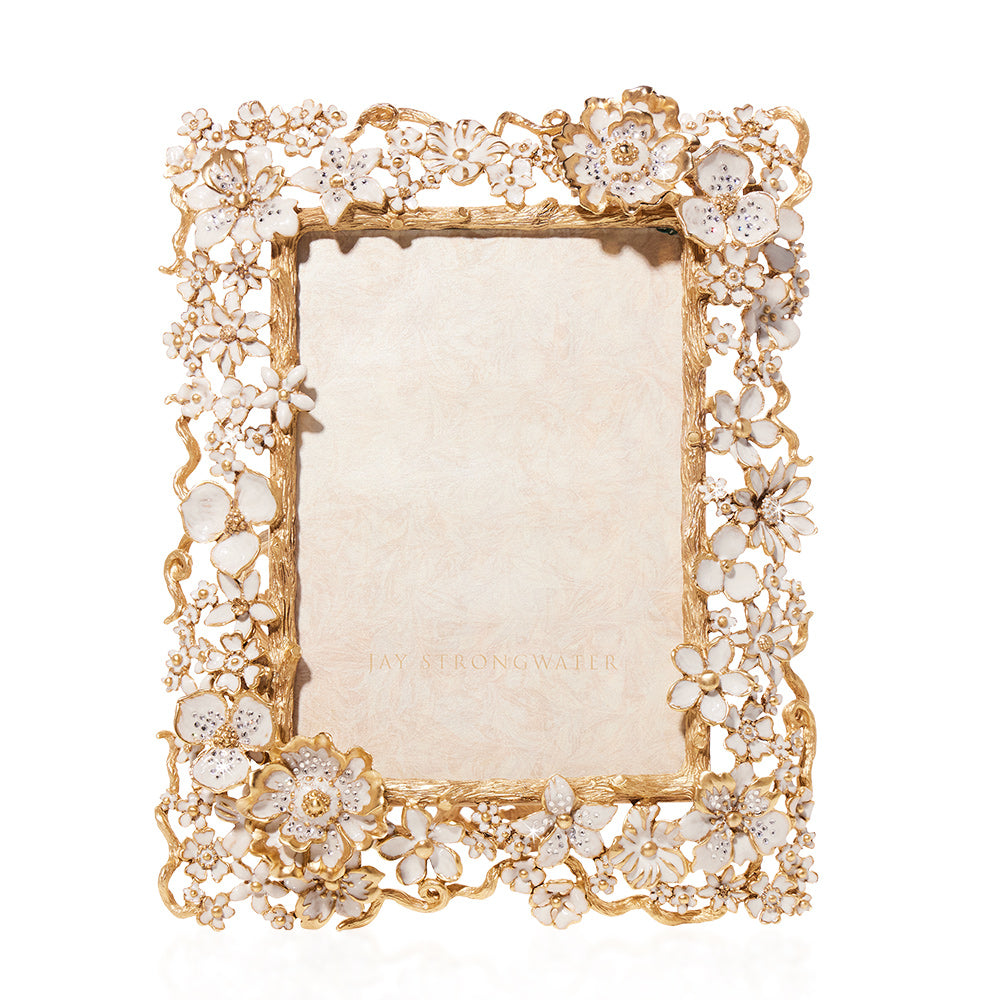 Ophelia 5" x 7" Frame - White Opal