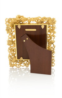 5" x 7" - Gold Floral - Picture Frame