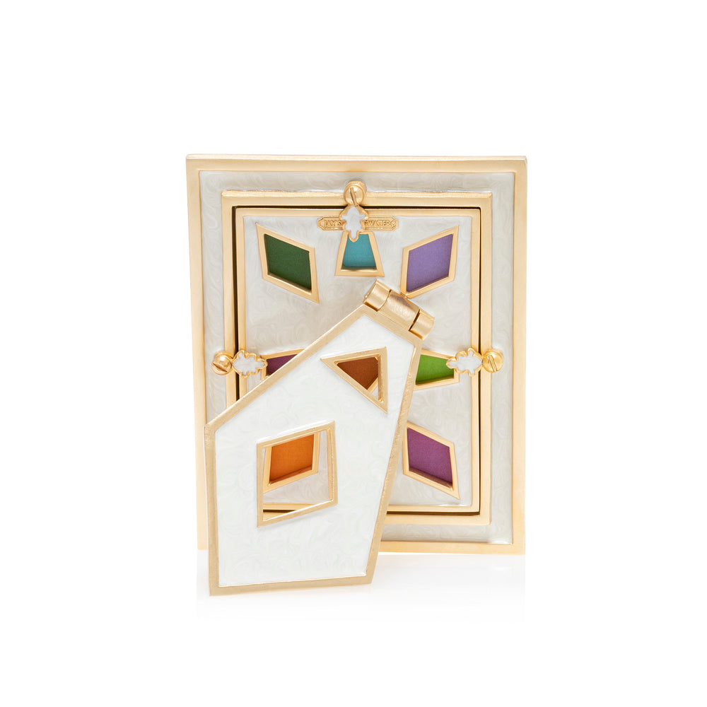 Abaculus Pyramid 3" x 4" Frame - Rainbow