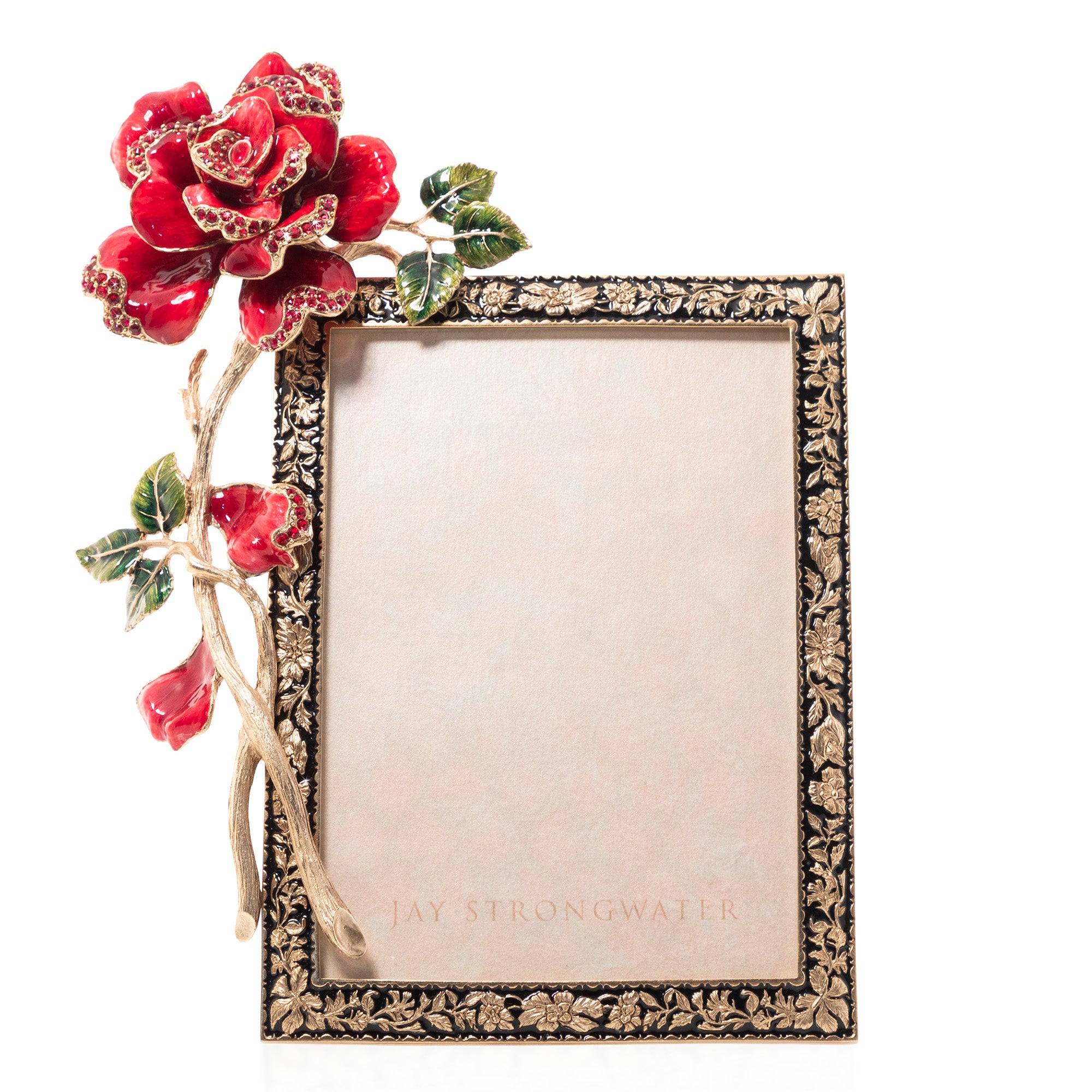 Rylee Night Bloom Rose 5" x 7" Frame - Jewel